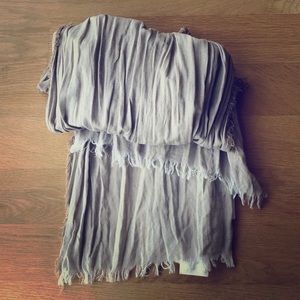 NWT Grayish Taupe scarf